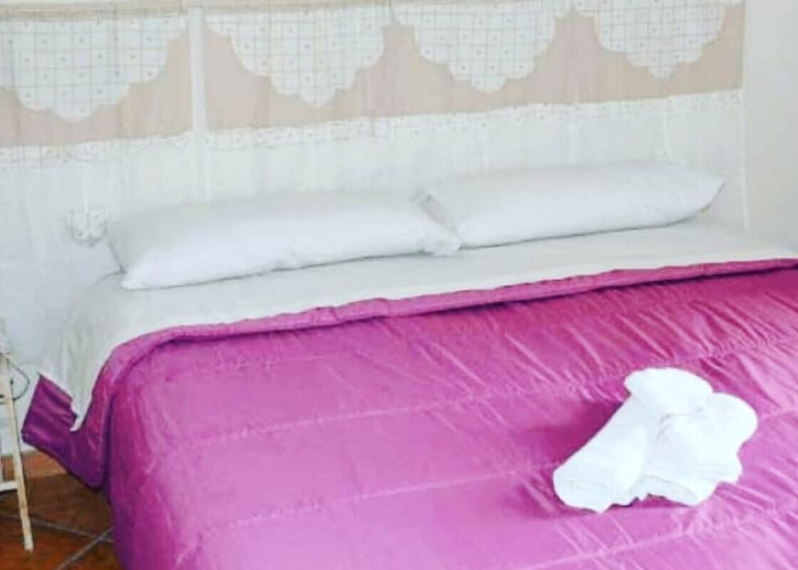 letto matrimoniale stanza provenzale
